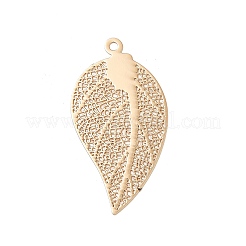 Rack Plating Brass Filigree Pendants&nbsp;KKC-K001-01KCG