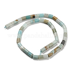 天然フラワーアマゾナイトビーズ連売り  コラム  7.5~8x6mm  穴：1.2mm  約48~50個/連  15.16''~15.31''（38.5~38.9センチメートル）&nbsp;G-Q1008-A10