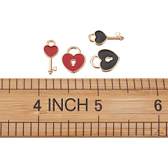 Alloy Enamel Pendants&nbsp;ENAM-TA0002-22