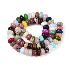 Natural & Synthetic Mixed Stone Beads Strands&nbsp;G-T142-72B