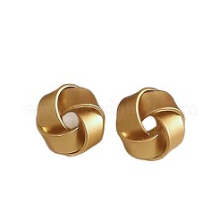 Forever Knot Alloy Stud Earrings&nbsp;FS-WG665BA-01