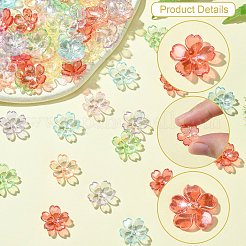 Opaque Acrylic Bead Caps&nbsp;MACR-CJC0006-11