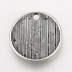 Tibetan Style Alloy Pendants&nbsp;X-TIBEP-Q078-20AS-NR