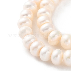 Natural Cultured Freshwater Pearl Beads Strands&nbsp;PEAR-I007-02N-01C