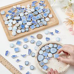 500G 4 Styles Handmade Porcelain Cabochons&nbsp;PORC-SP0001-25