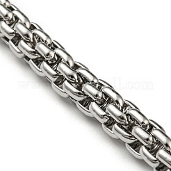 Non-Tarnish 201 Stainless Steel Rope Chain Bracelets&nbsp;STAS-Z056-12P