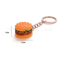 Resin Imitation Food Keychain&nbsp;PW-WG03004-01