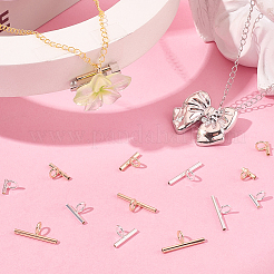18Pcs 6 Styles Brass Tube Bails&nbsp;DIY-SC0030-76