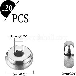 304 Stainless Steel Spacer Beads&nbsp;STAS-UN0008-14P