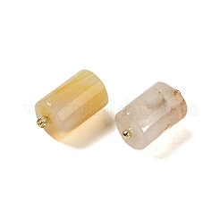 Natural Cherry Blossom Agate Pendants&nbsp;G-G110-04B-01