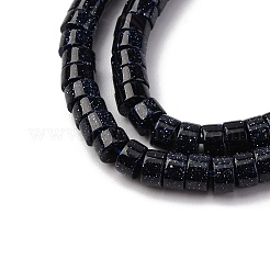 Synthetic Blue Goldstone Beads Strands&nbsp;G-H230-73