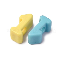 Opaque Acrylic European Beads&nbsp;OACR-S072-04D