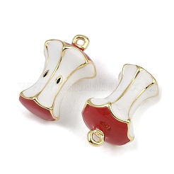 Brass Enamel Pendants&nbsp;KK-I358-070G-03