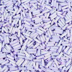 FGB Grade A Glass Round Bugle Beads&nbsp;SEED-Q040-06A-07