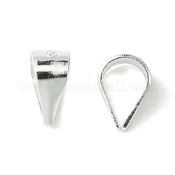 ベールに925スターリングシルバースナップ  未はんだ  スタンプ925個付き  銀  6.5x4.5x3.5mm  穴：3.5x5mm&nbsp;X-STER-T002-216S