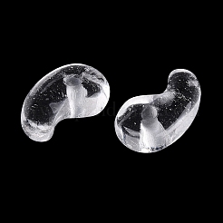 ウォーターメロンストーンガラスペンダント  勾玉  21.5~22.5x12.5~14x6.5~8.5mm  穴：3~3.5mm&nbsp;G-S294-07B-22