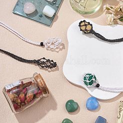 Braided Waxed Cotton Thread Cords Macrame Pouch Necklace Making&nbsp;AJEW-SW00019