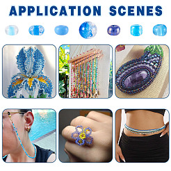 7 Styles Glass Seed Beads&nbsp;SEED-TA0001-41B