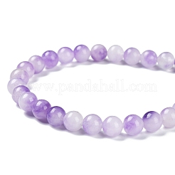 Faceted Rondelle Dyed Natural White Jade Bead Strands&nbsp;G-D073-01G