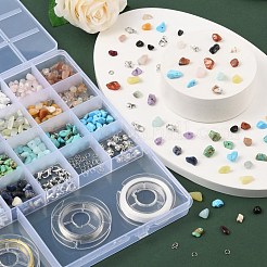 Gemstone Chip Beads Kit for DIY Jewelry Set Making&nbsp;DIY-FS0002-20