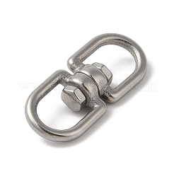 Non-Tarnish 304 Stainless Steel 8 Shape Swivel Clasps&nbsp;LS-STAS-S127-03P-01