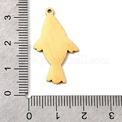 Stainless Steel Enamel Pendants&nbsp;STAS-I065-01G-01