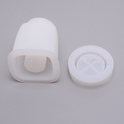 Cuboid Storage Box Bottle Container Silicone Molds&nbsp;DIY-WH0175-44
