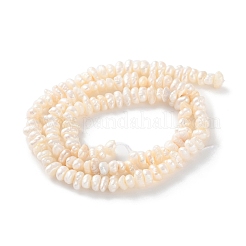 Natural Cultured Freshwater Pearl Beads Strands&nbsp;PEAR-I007-02K-01C