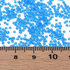 15/0 Transparent Czech Glass Seed Beads&nbsp;SEED-N004-004-02