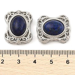 Natural Lapis Lazuli Multi-Strand Links&nbsp;KK-M304-05P-03