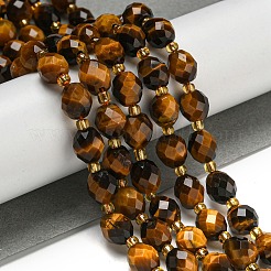 Natural Tiger Eye Beads Strands&nbsp;G-N342-60
