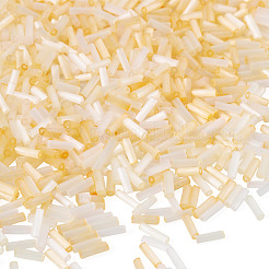 1200Pcs 3 Colors Glass Bugle Beads&nbsp;SEED-TADJ0001-02
