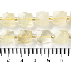 Natural Lemon Quartz(Heated) Beads Strands&nbsp;G-B065-A10