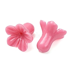 Dyed Synthetic Coral Carved Beads&nbsp;GG-CBAE64B-01B-03