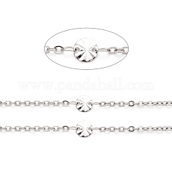 Tarnish Resistant 304 Stainless Steel Cable Chains&nbsp;CHS-F015-12P