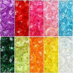 Transparent Acrylic Beads&nbsp;TACR-CJ0001-04
