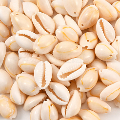 100Pcs Natural Cowrie Shell Beads&nbsp;BSHE-LT0001-03A