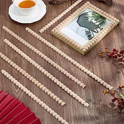 木製クラフトスティック12本  DIYクラフト用品  バリーウッド  396x14x6.5mm&nbsp;WOOD-PH0003-80B