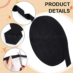 40M Polycotton Herringbone Ribbon&nbsp;OCOR-WH0003-076B-01