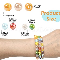 3Strands 3 Styles Electroplate Glass Beads Strands&nbsp;EGLA-CJ0001-27