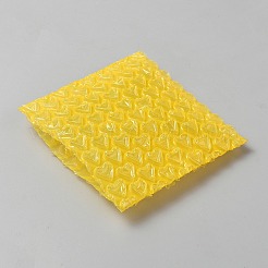 フィルム包装袋  ハートバブルメーラー  パッド入り封筒  正方形  ゴールド  10x10.5x0.5cm&nbsp;X2-ABAG-TAC0001-19G