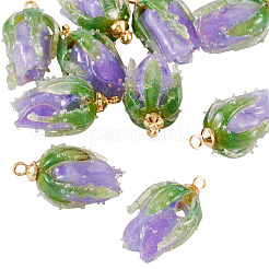 10Pcs Transparent Acrylic Pendants&nbsp;SACR-TA0001-66C