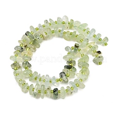 天然石ペリドットビーズ連売り  ナゲット  7.5~13x6~13x2~5mm  穴：0.9mm  約68~86個/連  15.35~15.75''（39~40センチメートル）&nbsp;GG-CBA3A44-B06-01