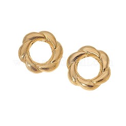 304 Stainless Steel Stud Earrings&nbsp;FS-WG05E3D-01