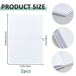 アートデッサンスケッチブック  空白のノート  長方形  256x180x10mm&nbsp;DIY-WH0308-772E