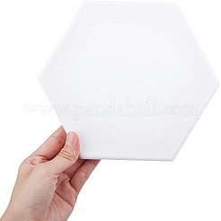 DIYペイントキット  空白のキャンバス付き  折りたたみパイン材卓上イーゼルとプラスチック製ペイントブラシペン  ホワイト  7個/セット&nbsp;DIY-NB0004-14