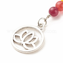 Natural & Dyed Malaysia Jade Keychain&nbsp;KEYC-JKC00317