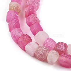 Natural Weathered Agate Beads Strands&nbsp;G-NH0038-01D