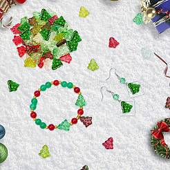 80Pcs 7 Colors Transparent Glass Beads&nbsp;GLAA-SC0002-81