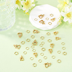 16Pcs Brass Lobster Claw Clasps&nbsp;KK-TA0009-16